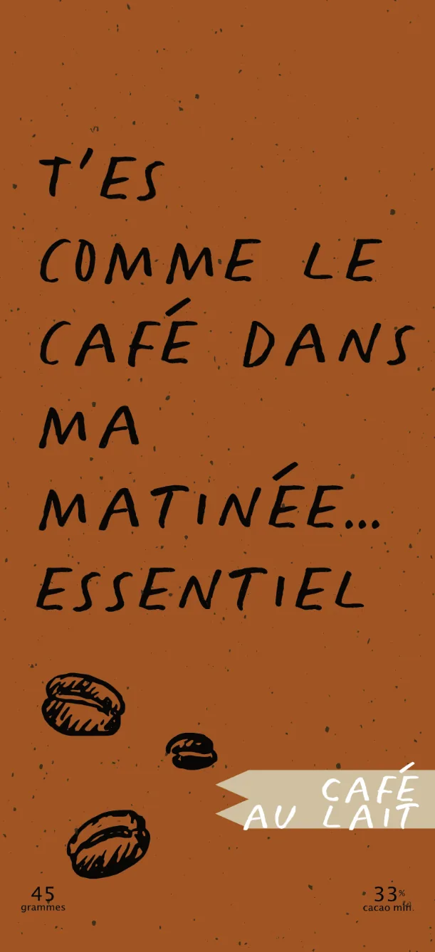 Tablette Café au lait